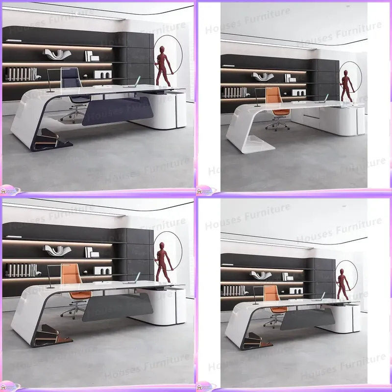Home Office 2024 - Bureau de direction moderne de luxe