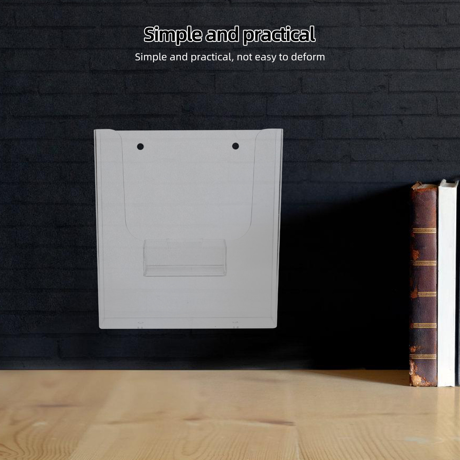 Document Holder Stand - Porte-documents A4 en acrylique transparent, support