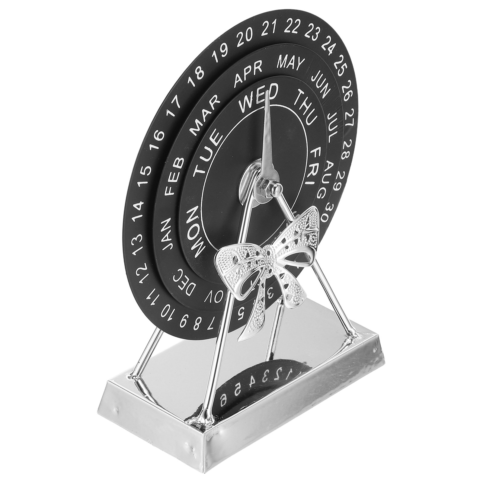 Home Office Updates - Calendrier de bureau perpétuel en métal,