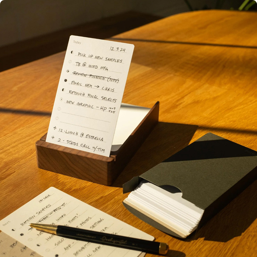 Document Holder Stand - Organisateur de liste quotidienne avec support
