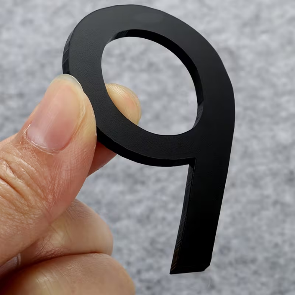 Home Office Number - Plaque autocollante pour porte, numéro de
