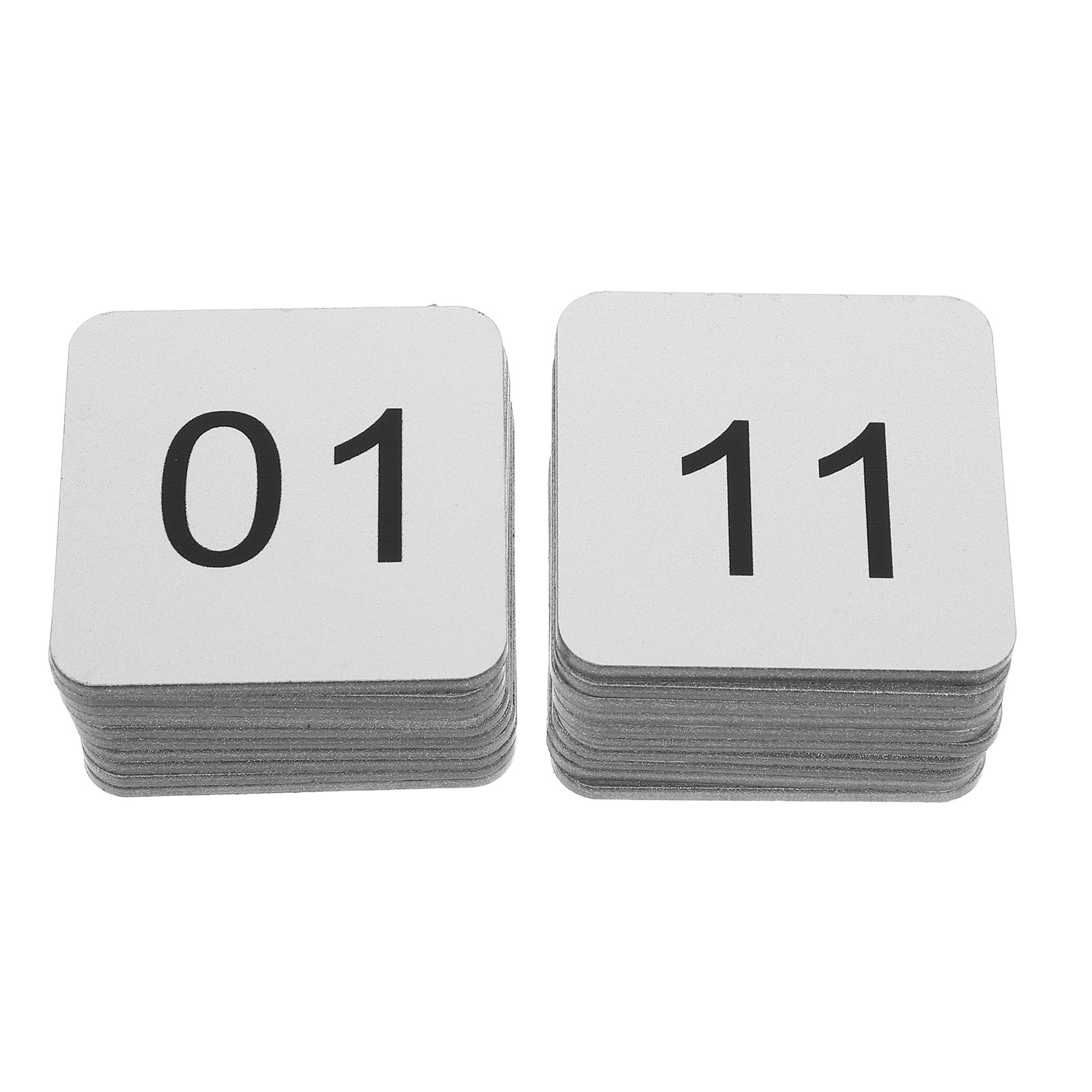 Home Office Number - Autocollants numérotés en acrylique auto-adhésifs, 20