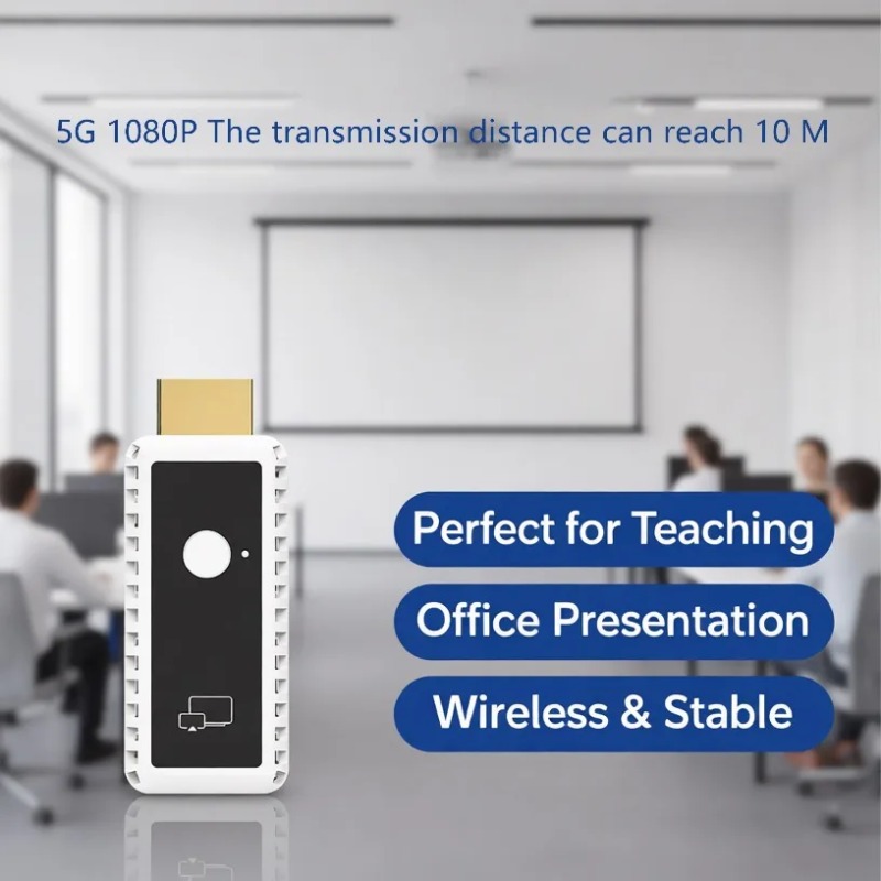 Home Office Pc - Émetteur-récepteur HDMI sans fil 4K, dongle