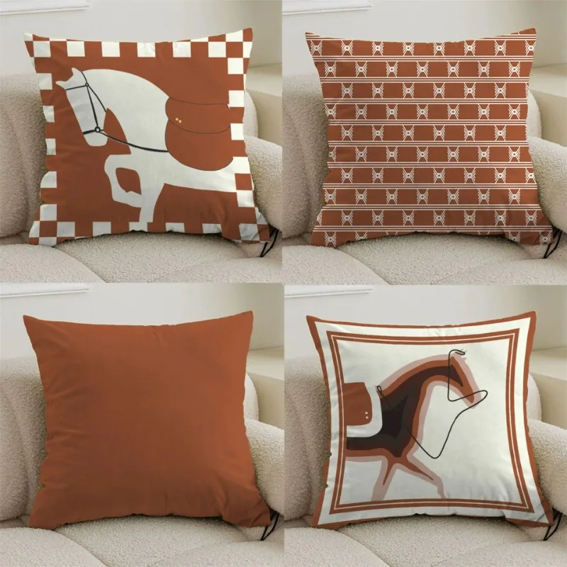Home Office 2024 - Housse de coussin moderne et Simple,