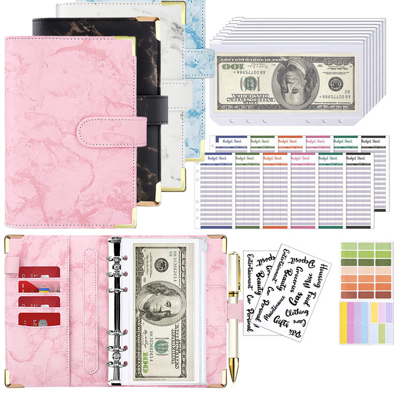 Home Office Budget - Carnet de notes à 6 trous