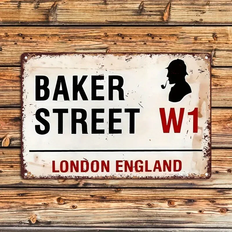 Panneau en métal Baker Street  - Home Office England avis et prix