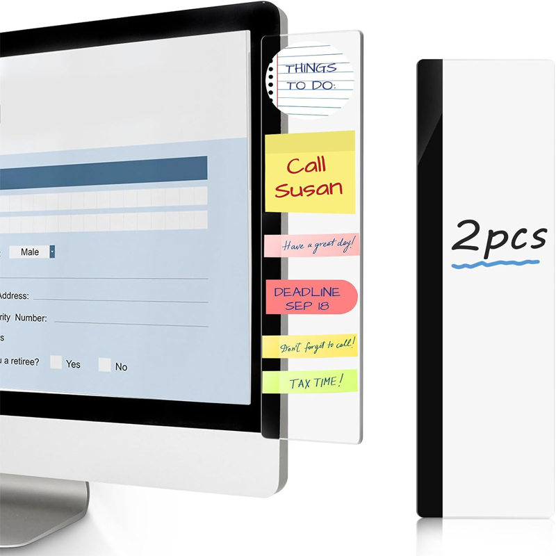 2 panneaux de notes pour monit - Home Office Work avis et prix