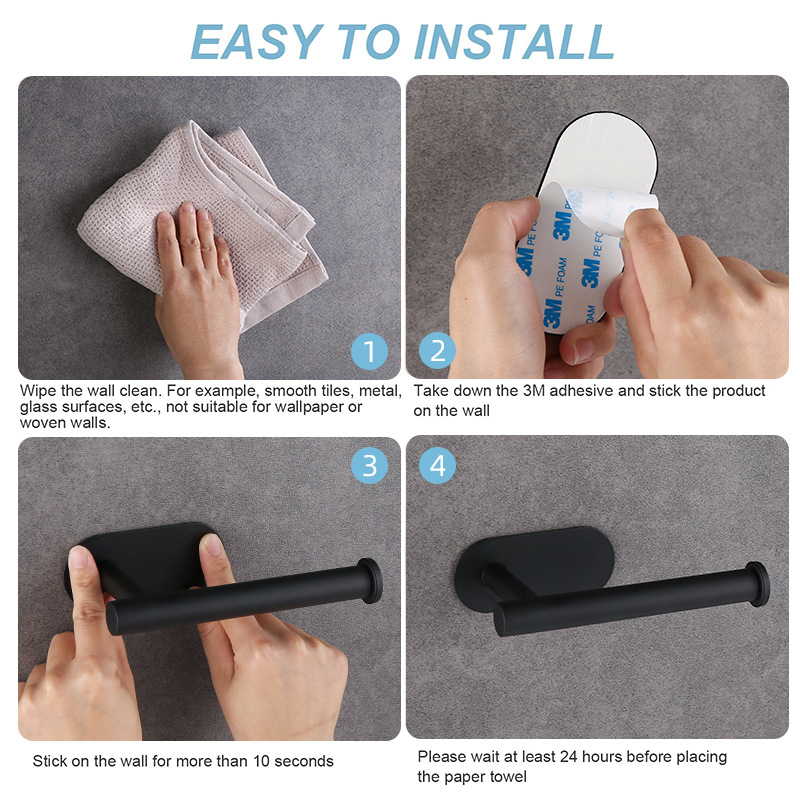 Porte-papier toilette adhésif  - Document Holder Stand avis et prix