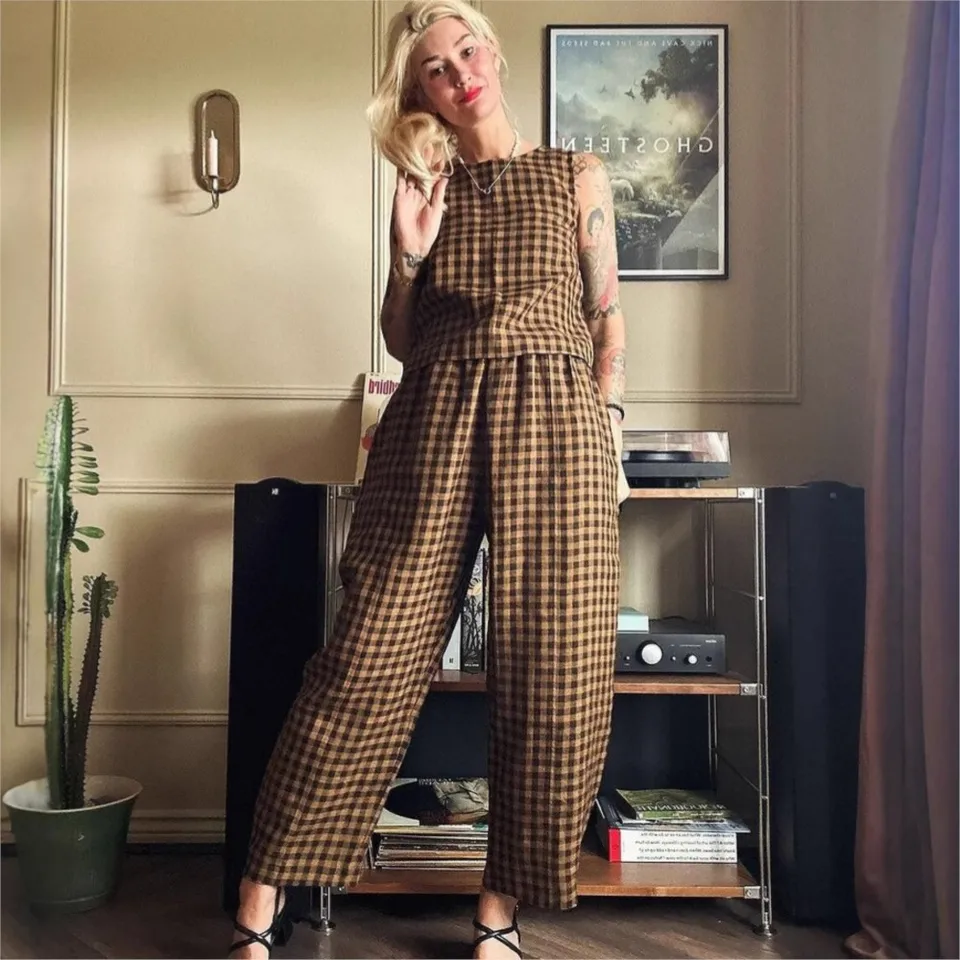 Ensemble pantalon et gilet san - Home Office 2024 avis et prix