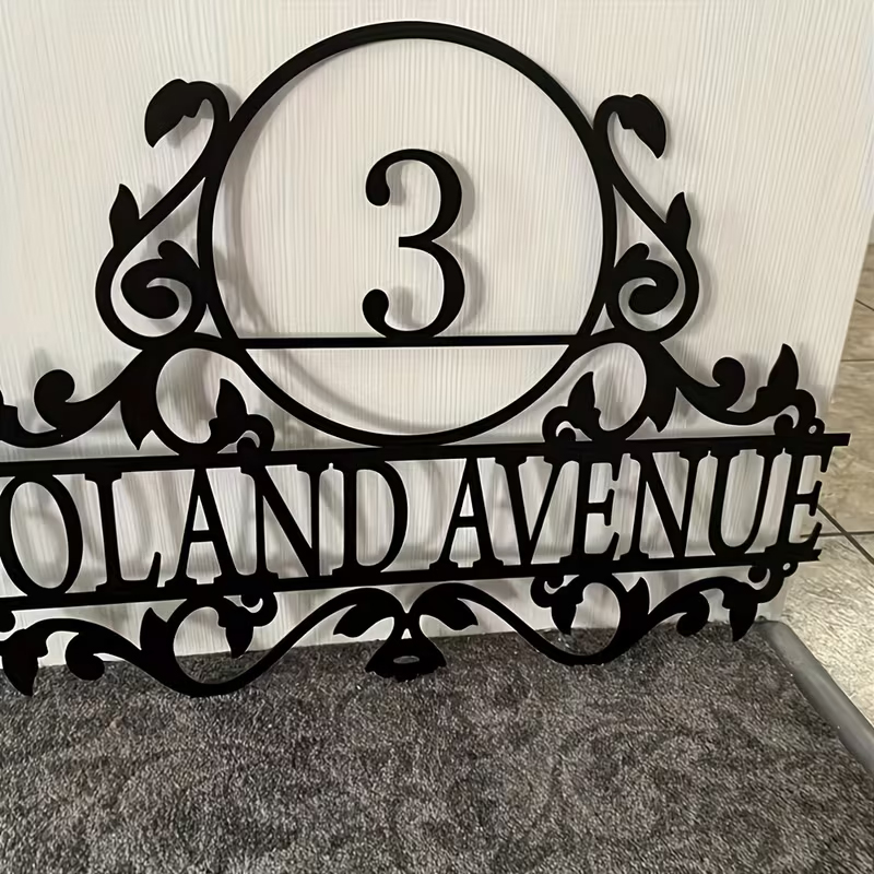 Plaque de numéro de maison et  - Home Office Number avis et prix
