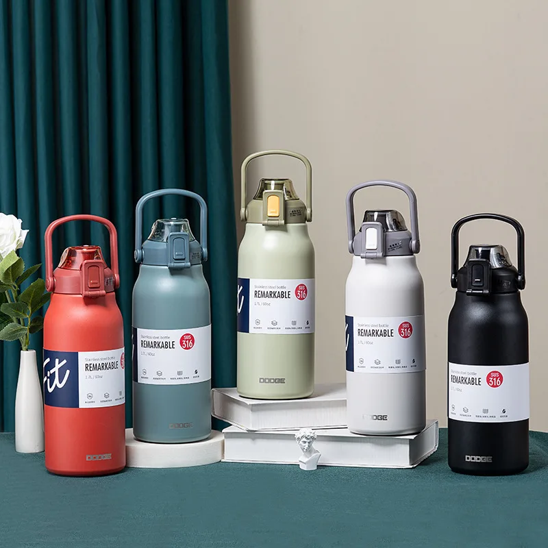 Bouteille d'eau en acier inoxy - Home Office 2024 avis et prix