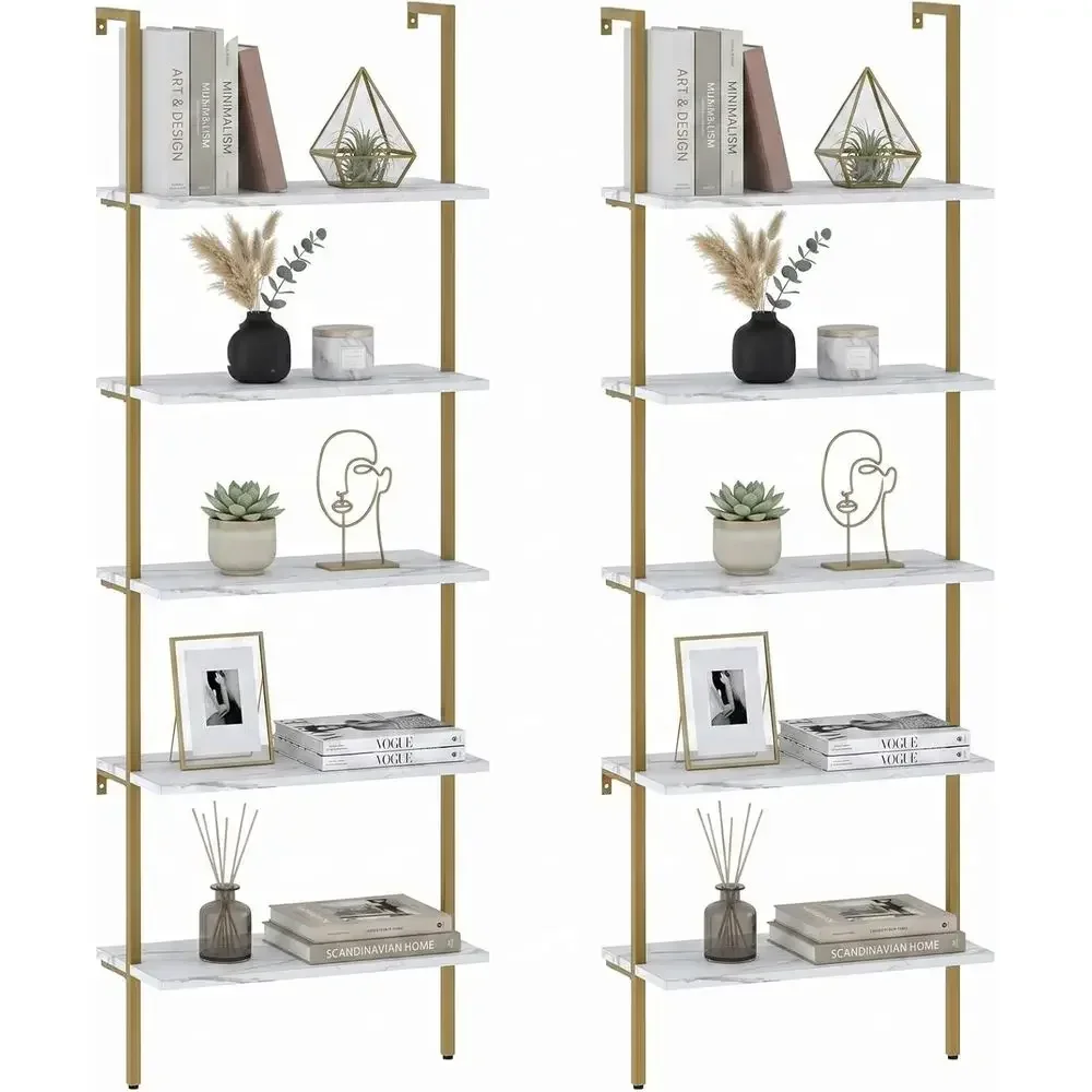 Étagère murale en bois à 5 niv - Home Office Industrial Style avis et prix