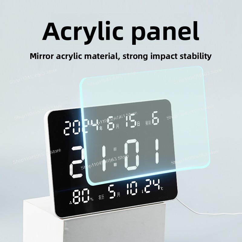 Horloge murale numérique avec  - Home Office Updates avis et prix