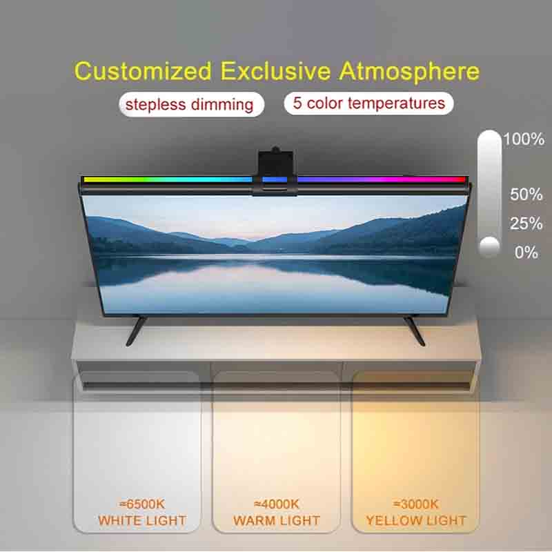 Barre lumineuse RGB 60/80 cm p - Home Office Work avis et prix