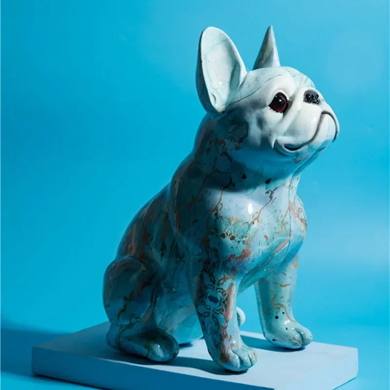 Statue d'art bouledogue frança - Home Office Expenses avis et prix
