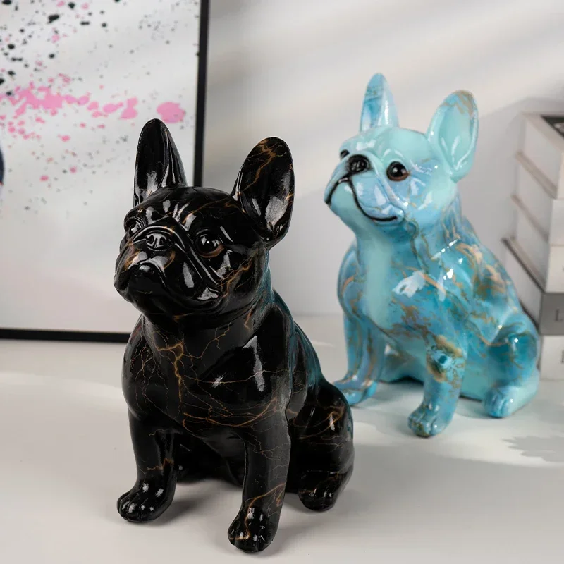 Statue d'art bouledogue frança - Home Office Expenses avis et prix
