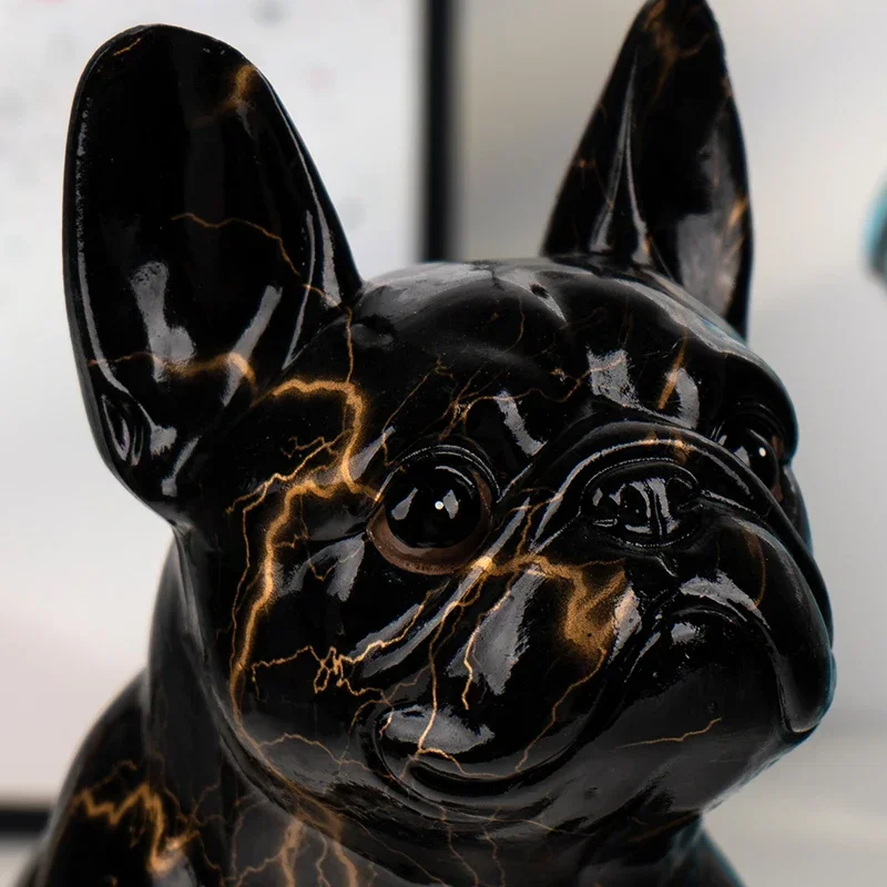 Statue d'art bouledogue frança - Home Office Expenses avis et prix