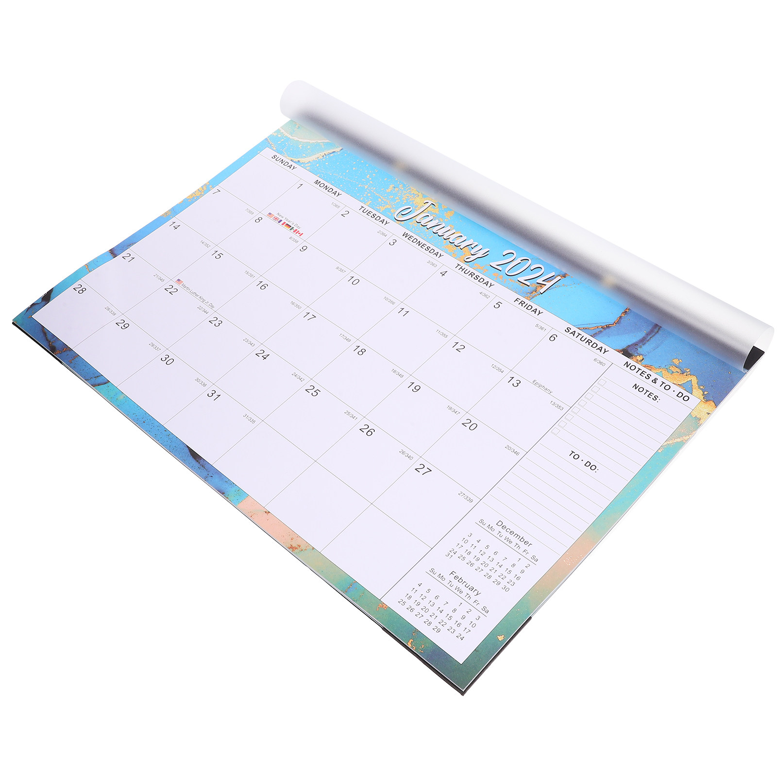 Calendrier mural mensuel angla - Home Office 2024 avis et prix