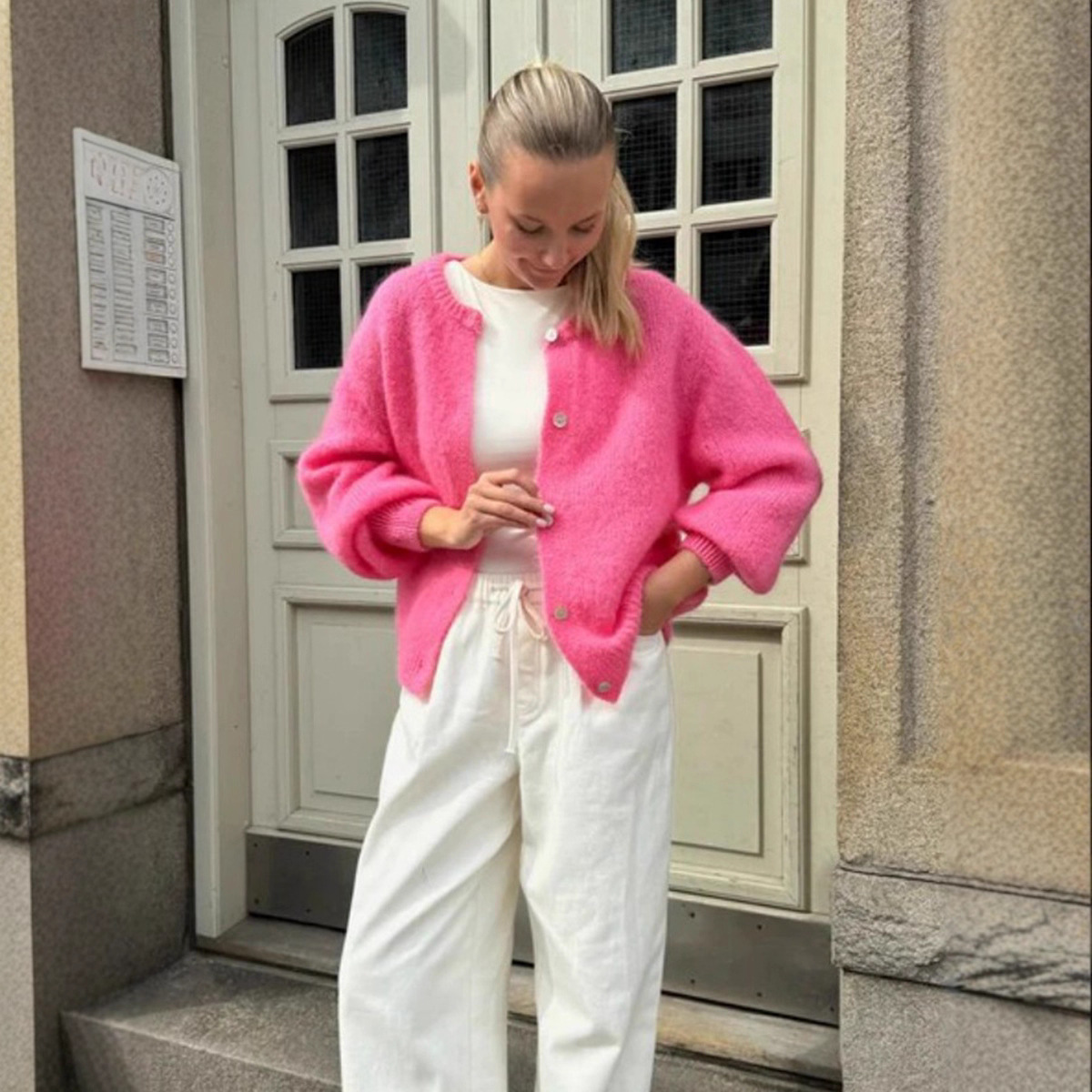 Cardigan en laine Macaron pour - Home Office England avis et prix