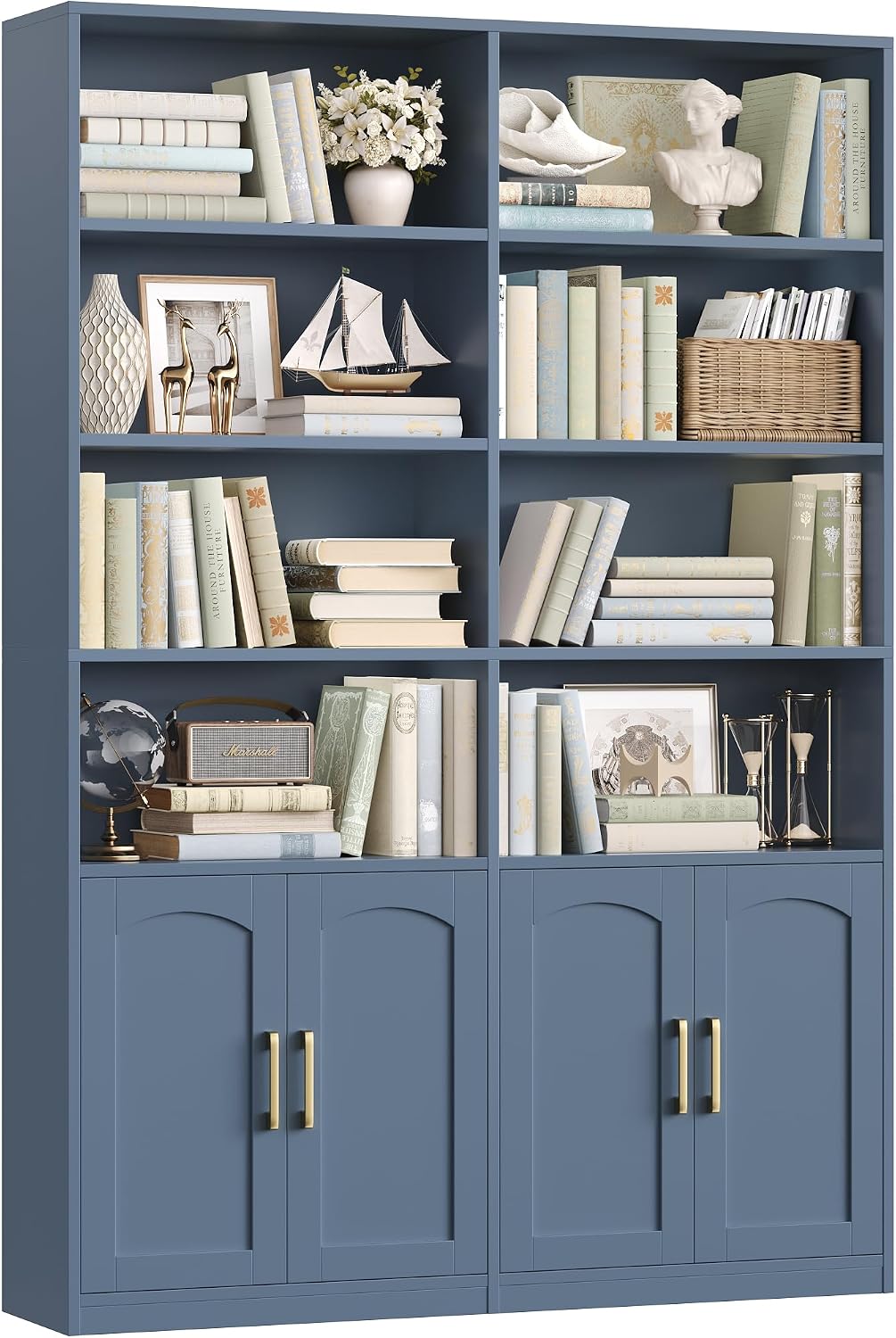 Étagère à livres double largeu - Home Office Industrial Style avis et prix