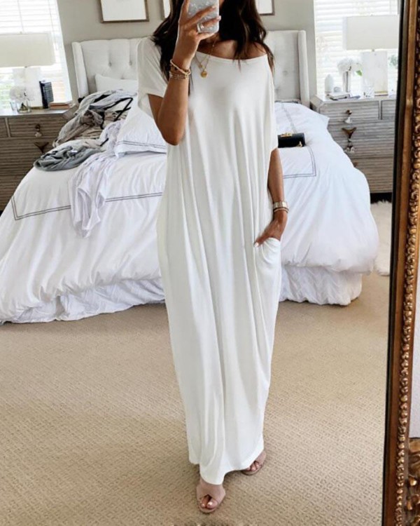 Robe longue à manches chauve-s - Home Office 2024 avis et prix
