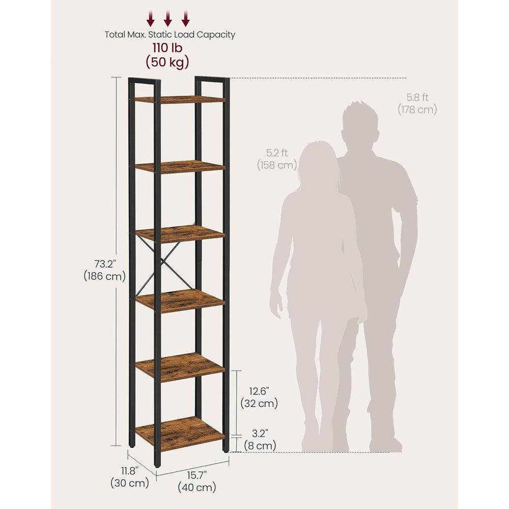 Étagère à 6 niveaux de style i - Home Office Industrial Style avis et prix