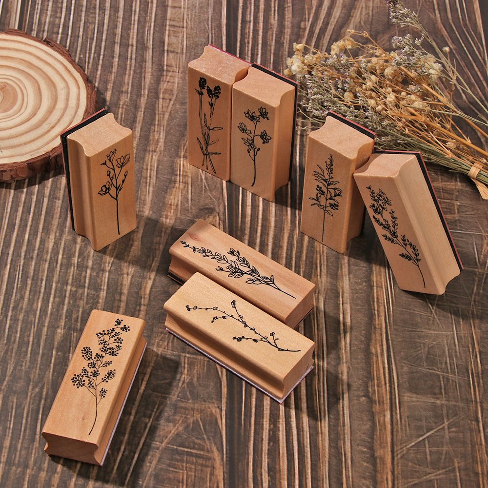 Timbres en bois et caoutchouc  - Home Office 2024 avis et prix
