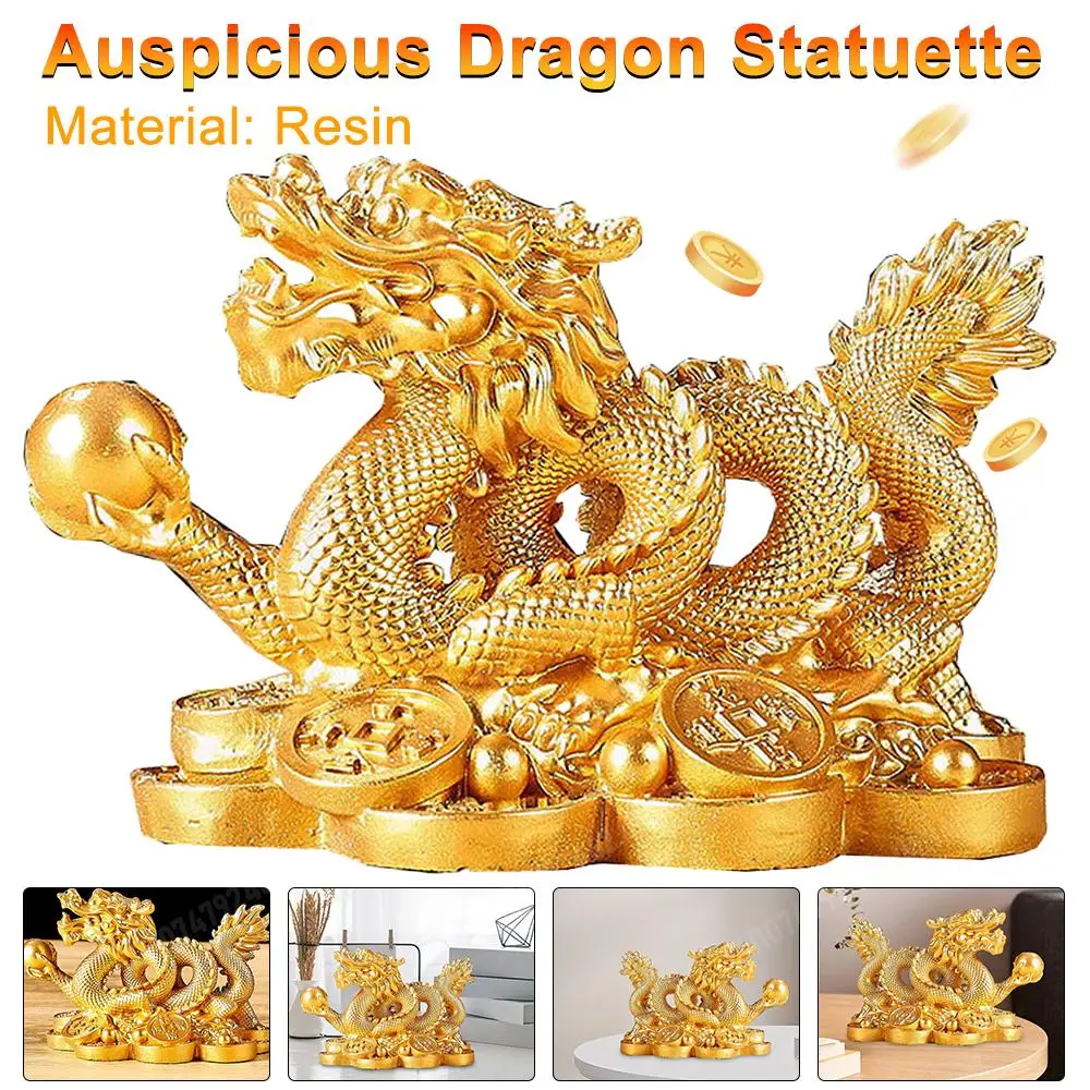 Sculpture de dragon en résine, - Home Office 2024 avis et prix