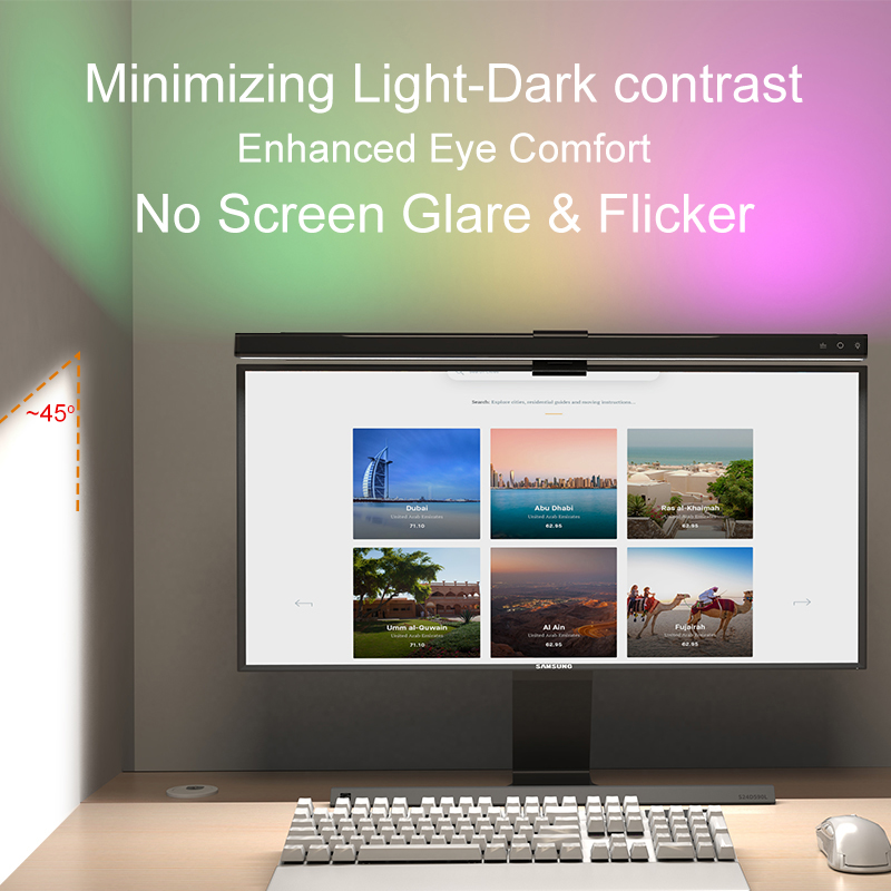 Barre lumineuse pour moniteur  - Home Office Work avis et prix