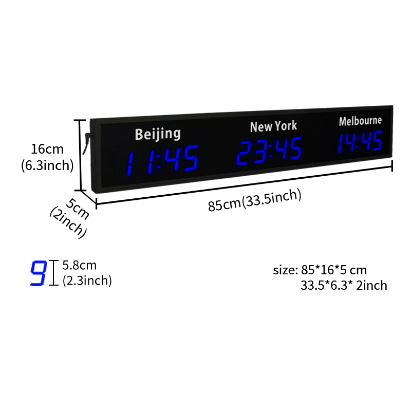 Horloge murale numérique CP034 - Home Office Updates avis et prix