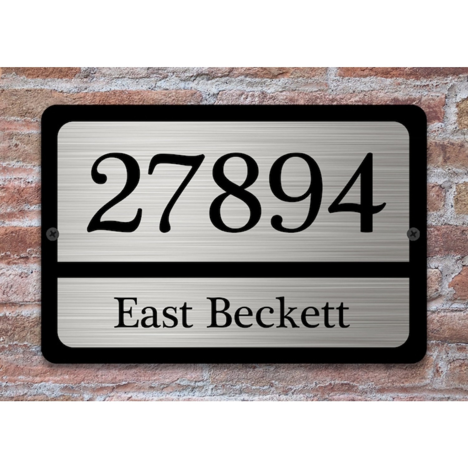 Plaque d'adresse de maison en  - Home Office Number avis et prix