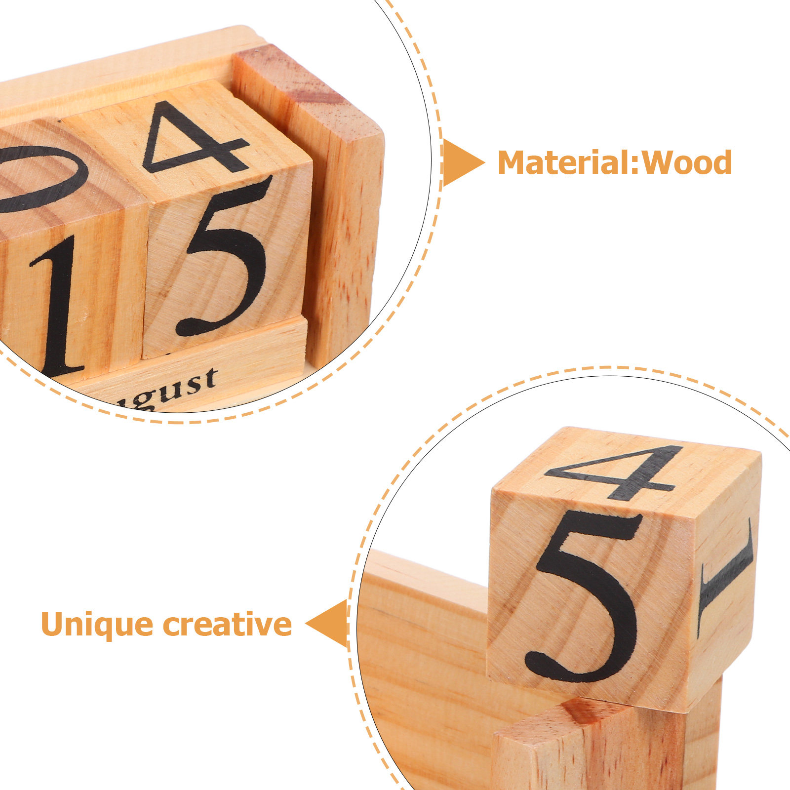 Calendrier en blocs de bois, c - Home Office Updates avis et prix