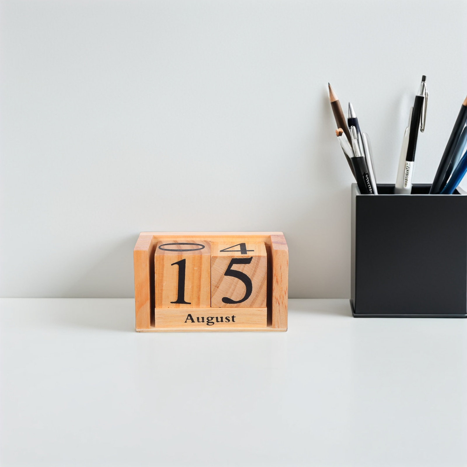 Calendrier en blocs de bois, c - Home Office Updates avis et prix