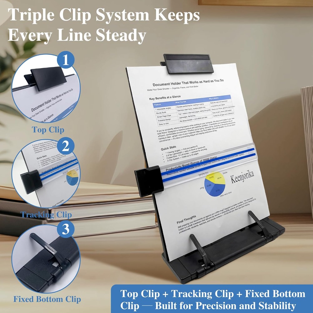 Support de documents de bureau - Document Holder Stand avis et prix